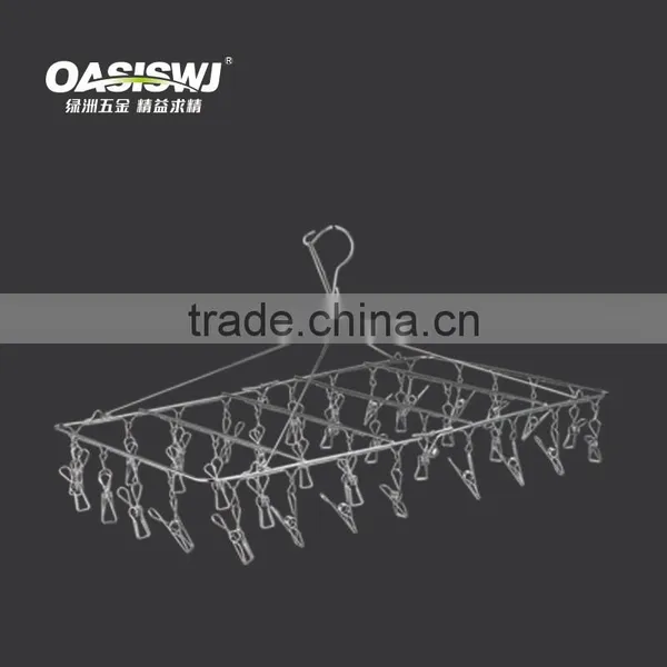 Stainless Steel Foldable Wire Clothes Hanger photo-4