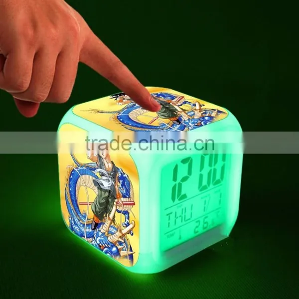 Antique Design Round Alarm Clock Decorative Plastic Clock, Home Decoration Clock photo-3