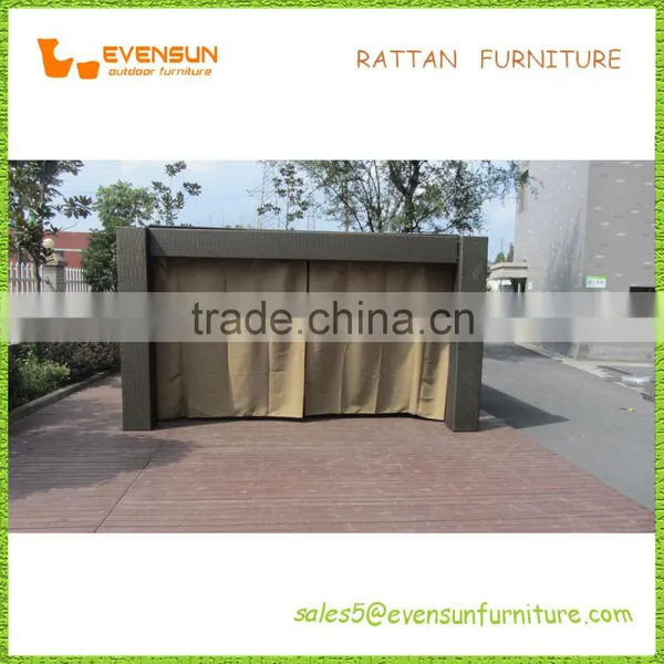 Best Selling Rectangular Rattan Gazebo Tent photo-3