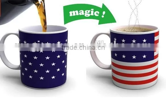 Promotional Design Changing Color Ceramic Cup photo-4