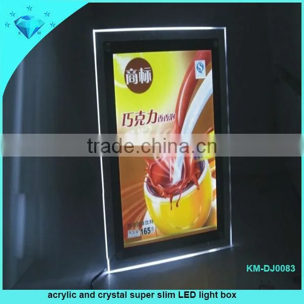 Acrylic and Crystal Magnetic Led Slim Light Box