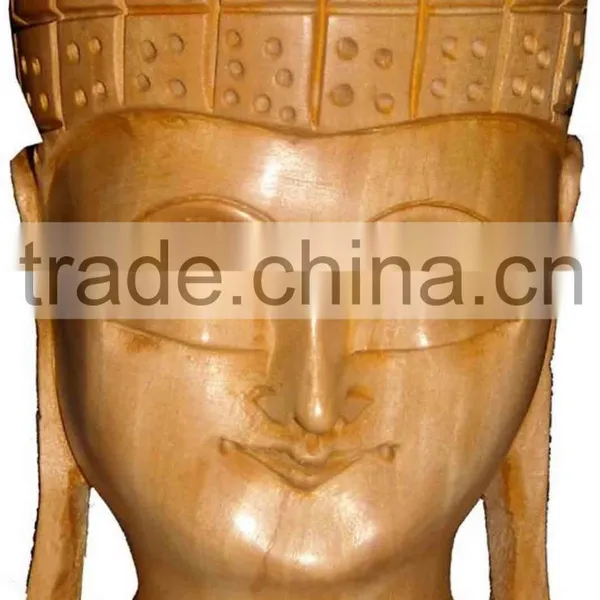 Wooden Buddha Statues/Wood Carving Figures/Art Sculpture-B
