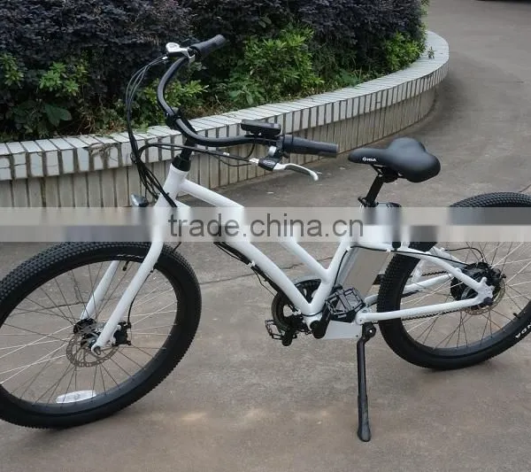 26 Inch 250W/350W Beach Cruiser Electric Bike Electric Beach Bicycle for Lady photo-3