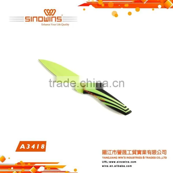 A3418-1 New Design Stainless Steel Kitchen Knife Set With Non-stick Coating photo-3