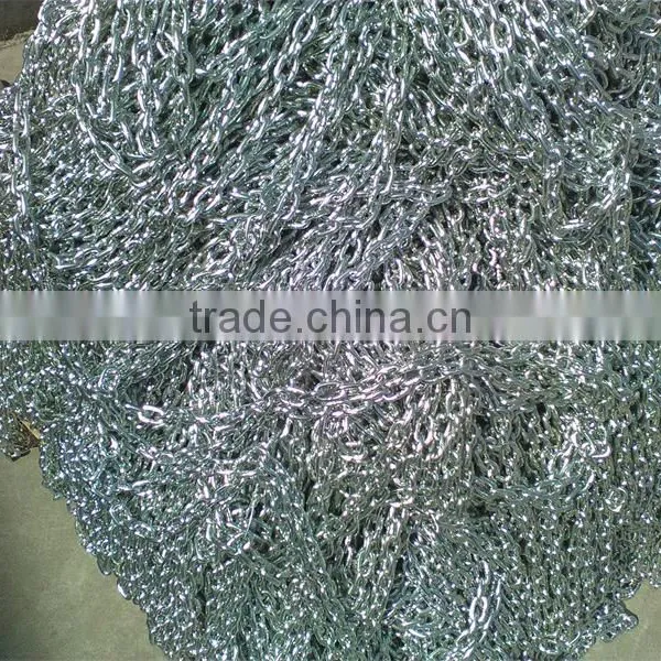 Galvanized Link Chain, for Marine Use, Dock Fender Link Chain, Marina, Pontoon photo-2