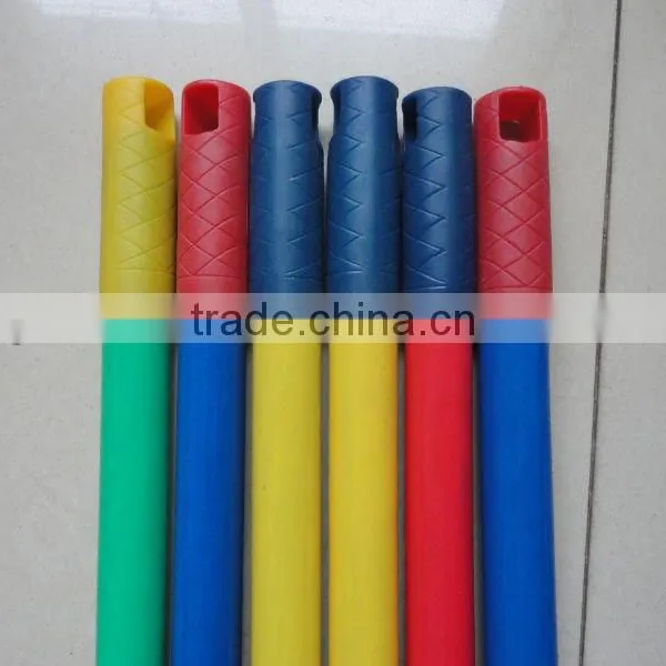 Hot Sales Flower PVC Coated Wooden Broom Handle photo-4