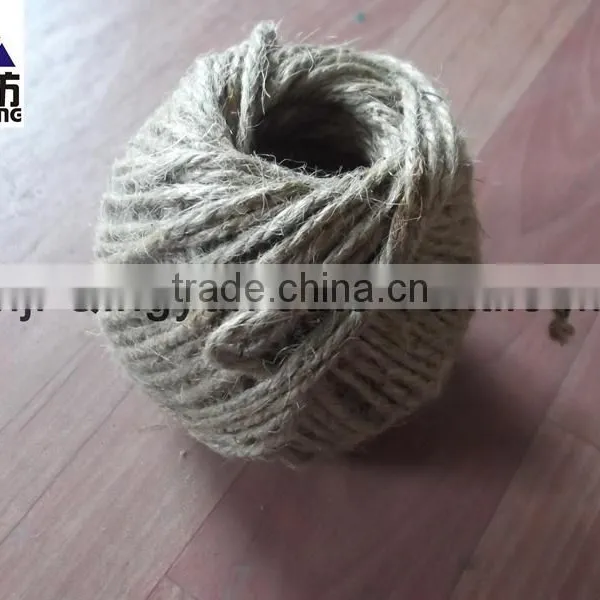 Jute Twine 3ply 100yards / Spool Natural Color photo-2