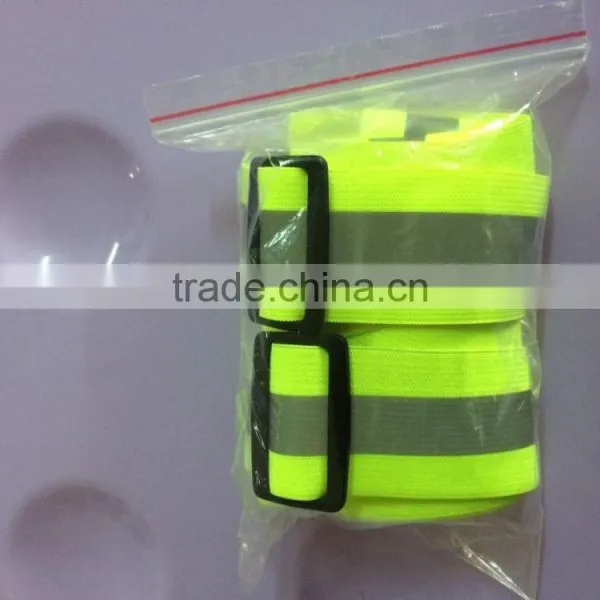 Yellowreflective Running Belt for Night Running photo-3