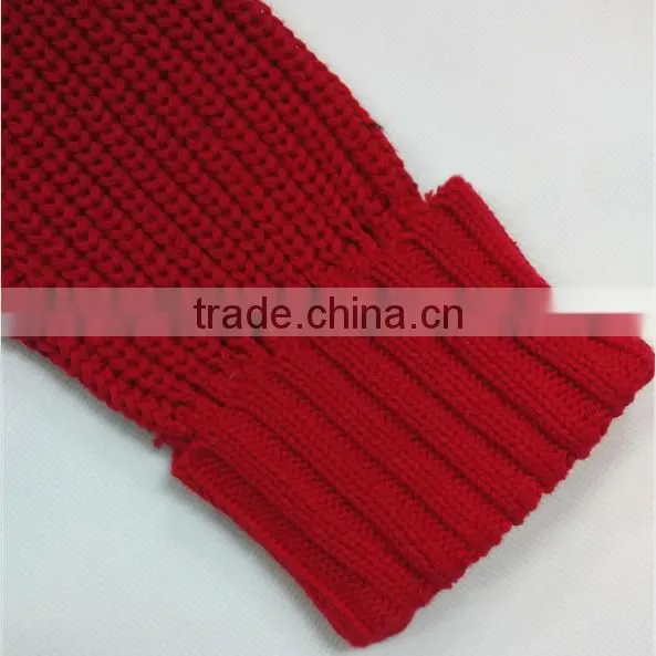 In-stock New Fashion Salior Collar Long Sleeve Belt Knitted Girls Cardigan photo-3