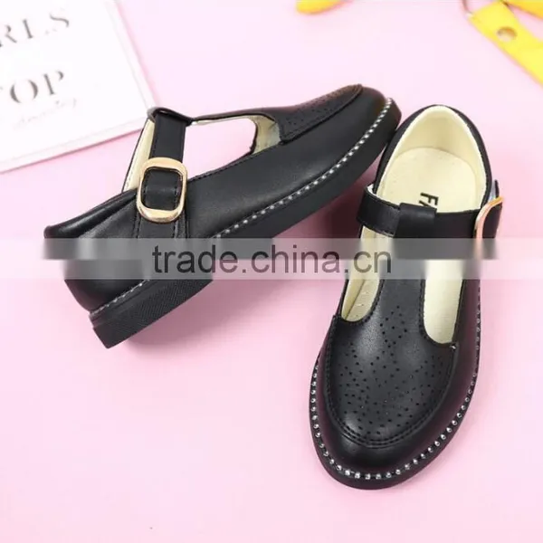Zm50201b Summer and Autumn New Product Childern Shoes Pure Color Fashion Simple Girls Shoe photo-3