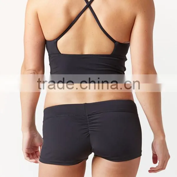 SUNTEX Dry Fit Moisture Wicking China Fitness Clothes Athletic Yoga Shorts photo-2
