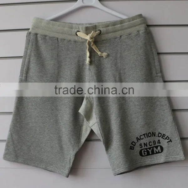100% Cotton Short Jogging Pants for Men