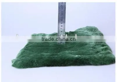 8 Colors Top Quality Dyed Color Wholesale Prices Rex Rabbit Skin Fur Carpet Chinchilla Rex Rabbit Fur Blanket photo-6