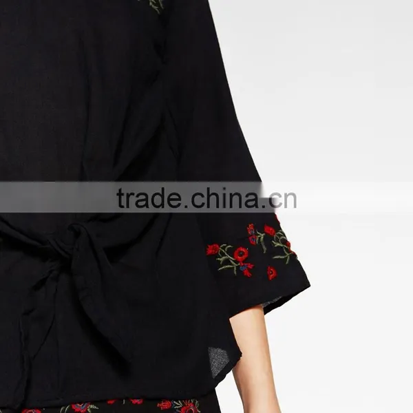 Women Shirts Made In China Wholesale Cheap Price Women Custom Shirt Embroidery photo-4