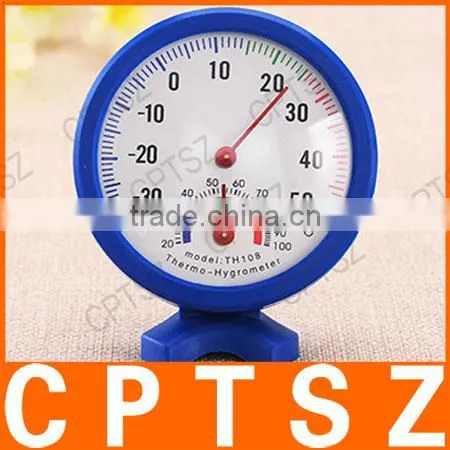 Small Thermometer With Arch Culverts Temperature And Humidity Instrument For Gift Thermometer/Mechanical Thermo Hygrometer photo-3