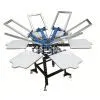 Garment Printing Machine 6 Color Six-station Manual Screen Printing Machine
