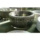 42 Crmo Silver Carbon Steel Helical Ring Gear For Forklift Wheel Rim
