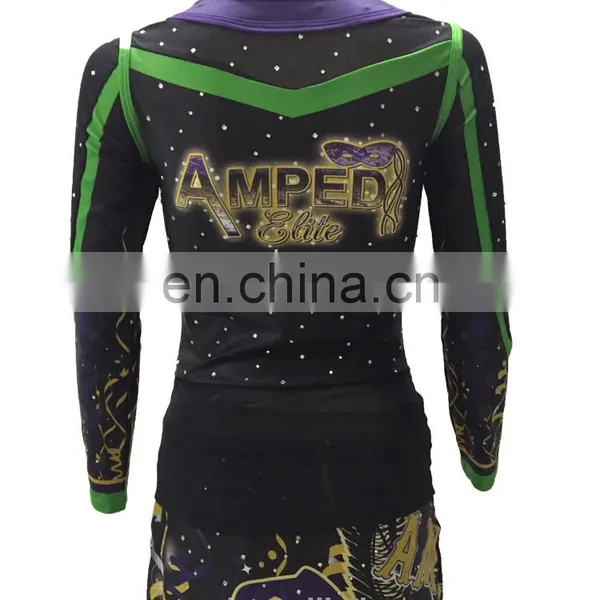 Design Hot Sell Custom Cheerleader Uniform Tennies Uniforms For Girls photo-4