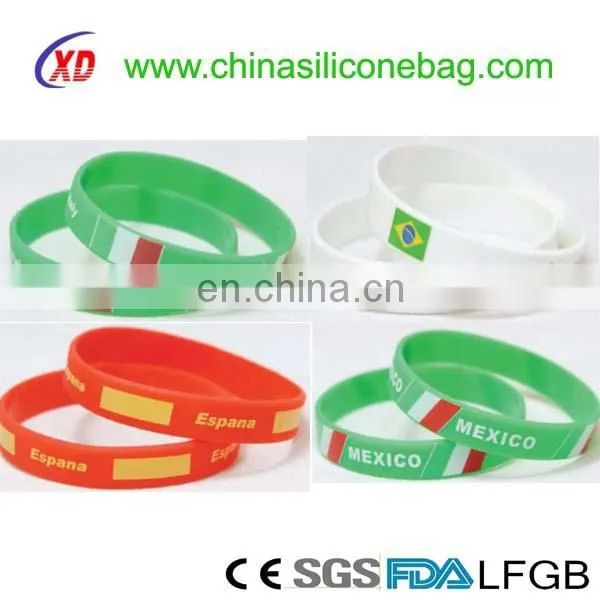 Rubber Band/promotion Wristband/imprinted Silicone Wristband photo-4