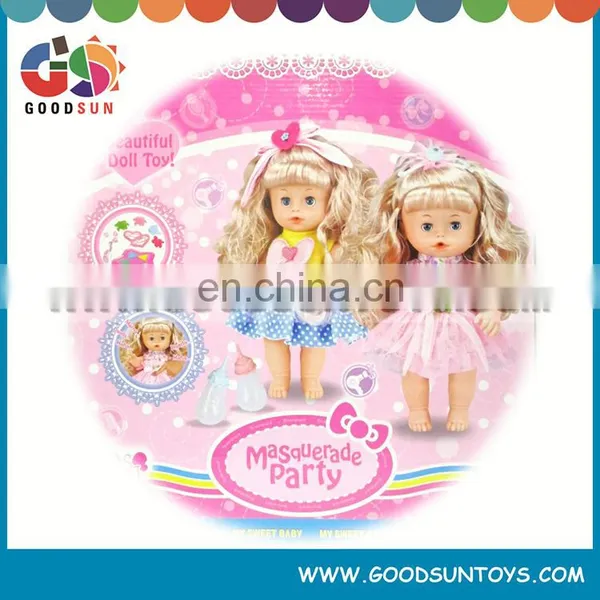 Hot Selling Interesting 16" Doll Toys Plastic Dolls With Hairdressing Set Wholesale photo-3