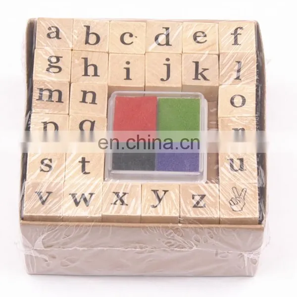 2017 Hot Sales Custom Kids Rubber Stamp Letters Embossing Stamp Kit photo-6