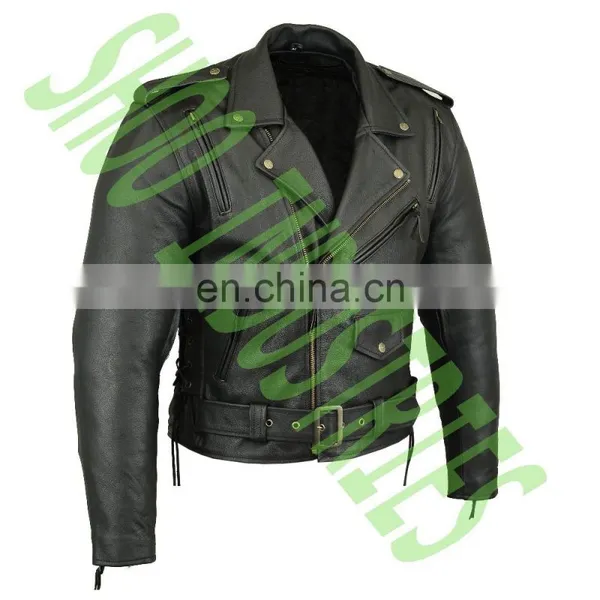 Leather Motorbike Racing Jacket,Racing Leather Jacket,Biker Leather Jacket photo-4