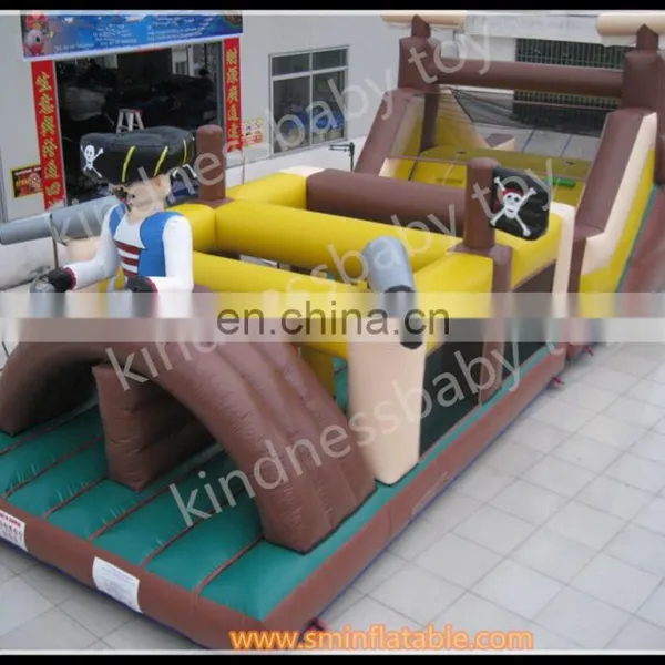 Inflatable Races Obstacle, Castle Jumping Obstacle Course Inflatable, Inflatable Obstacle Games photo-4