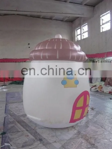 Customized Printed Small Inflatable House With Led Light for Advertising photo-3