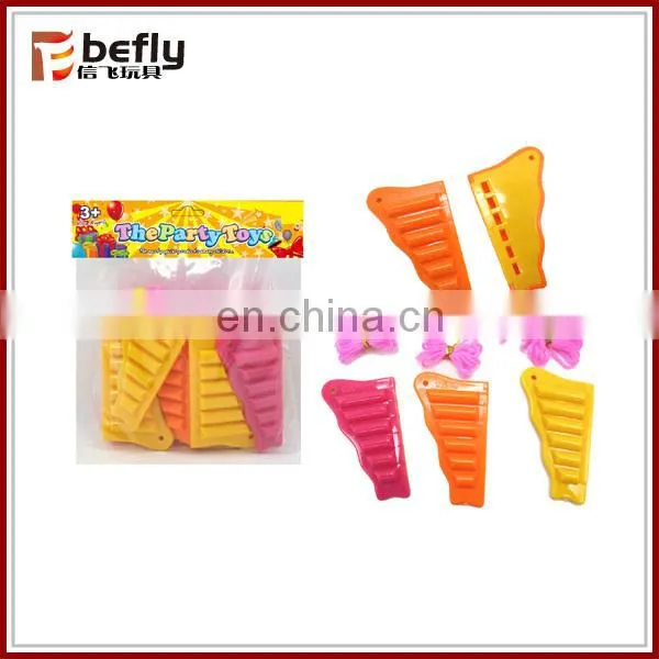 Small whistle plastic kids gift harmonica toy