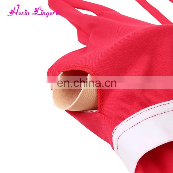 No Moq Wholesale Exercise Women Halter Red Blank Backless Tank Top photo-4
