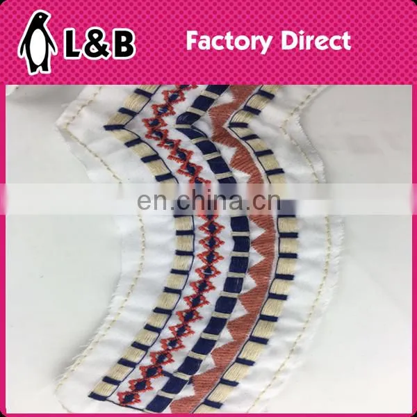 2016 Embroidered Neckline With Tassel For Garment Decorative photo-4