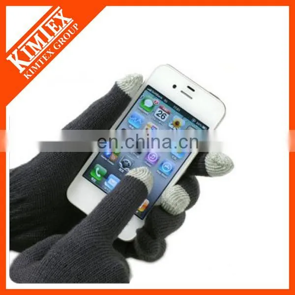 Promotional Custom Knit Acrylic Smartphone Gloves photo-2