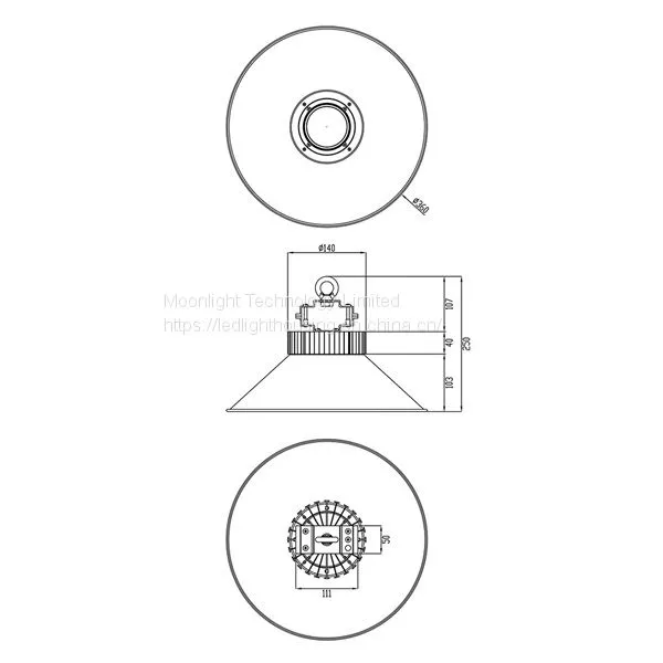 LED High Bay Housing MLT-HBH-CXS-I photo-2