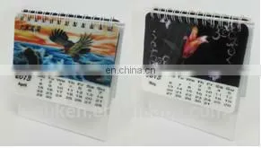 Cheap 3D Lenticular 2018 Design Table Desk Wall Perpetual Advent Calendar Printing Custom photo-5