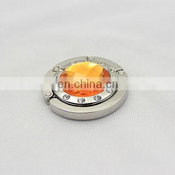 wholesale foldable rhinestone purse hooker factory