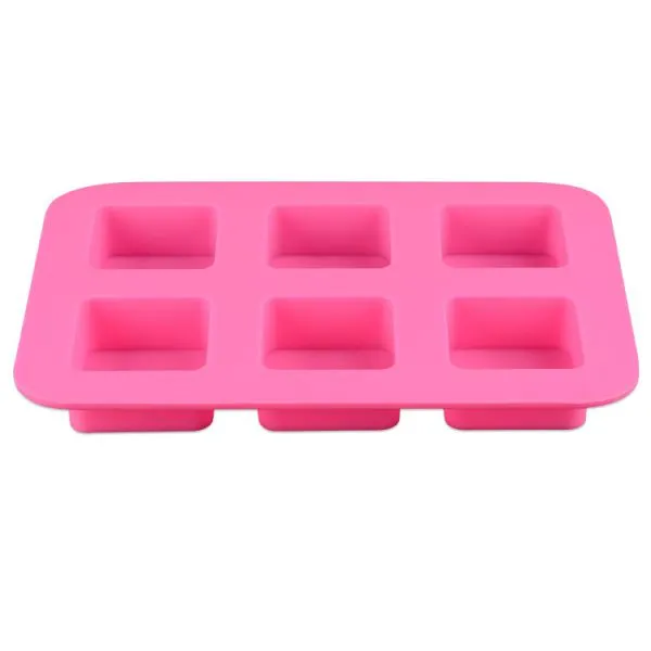 Free Sample Food Grade Heat Resistant Nontoxic Silicone Cake Mold Baking Mousse Pudding Mold Tool 6holes photo-2