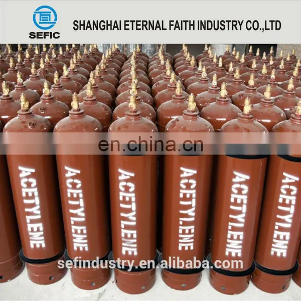China Wholesale High Pressure Steel Acetylene Cylinder photo-2