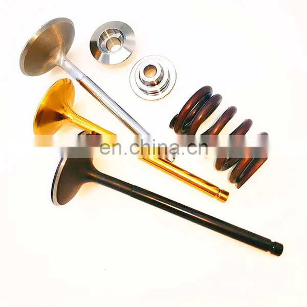 6A13 Cheap Price Bimetallic Motor Spare Parts Intake Exhaust Engine Valve For Mitsubishi MD321007 MD340632 Guides Seats photo-6