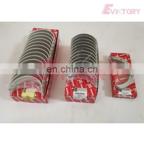 6SD1 6SD1T 6SD1-TC Main Crankshaft Bearing + Connetcing Rod Con Rod Bearing for Isuzu