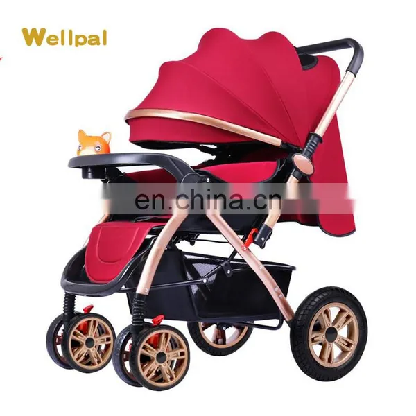Aluminium Frame Baby Stroller Pram/folding Stroller Sale in European Market /china Baby Stroller Manufacturer photo-2