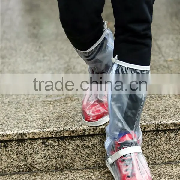 Covered Sole New Patent Women Transparent Shoe Covers photo-3