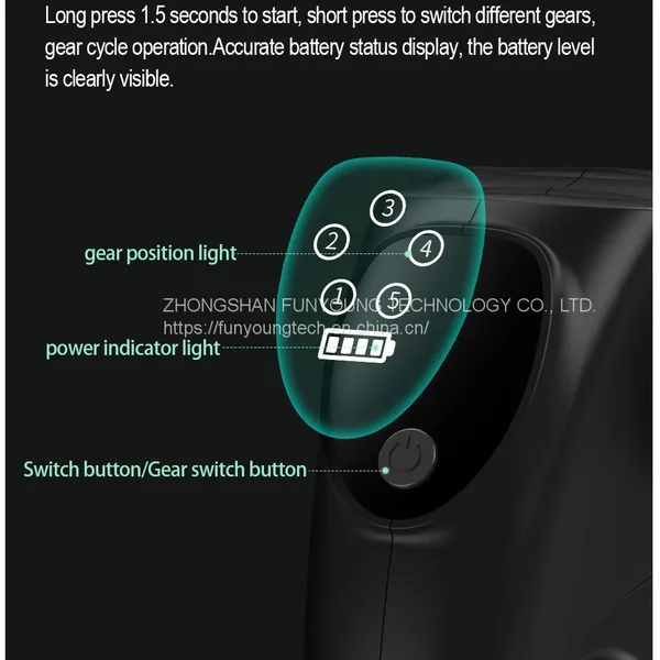 Electric Massage J6M Muscle Vibration Massage Gun Fitness Muscle Relaxation Massage Portable Home Mini Fascia Gun photo-3