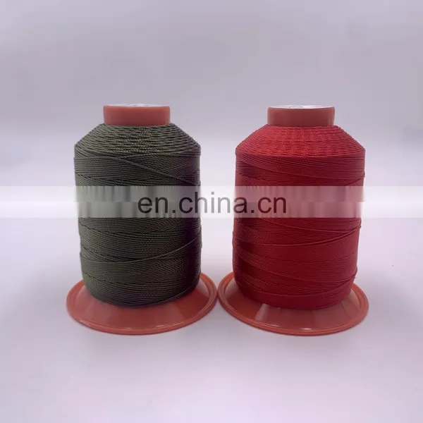 Factory Direct Supply High Tensile 100% Nylon 6 Bonded Nylon Bonded Nylon Thread Heavy photo-5