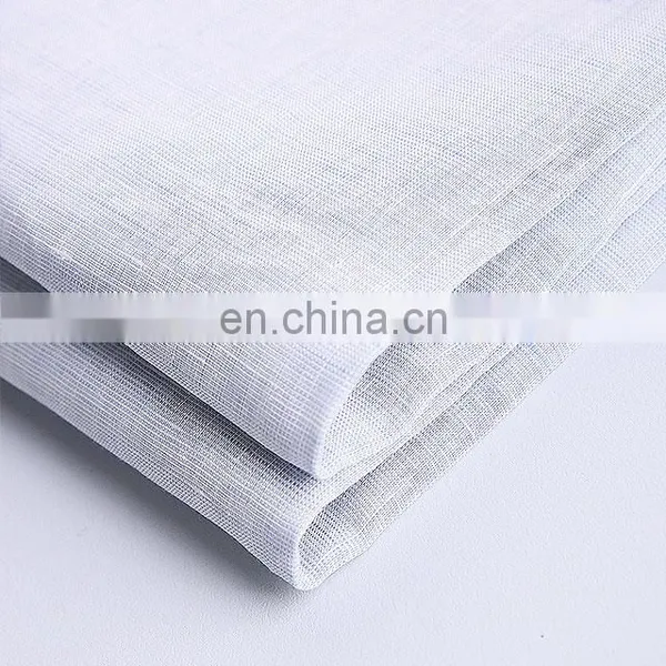 Fashion Washed Chambray Shirting Yarn Dyed Fabric 100% Natural Linen Fabric photo-2