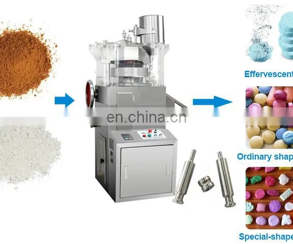 17 Stations Small Screw Electric Detergent Tablet Press Machine photo-2