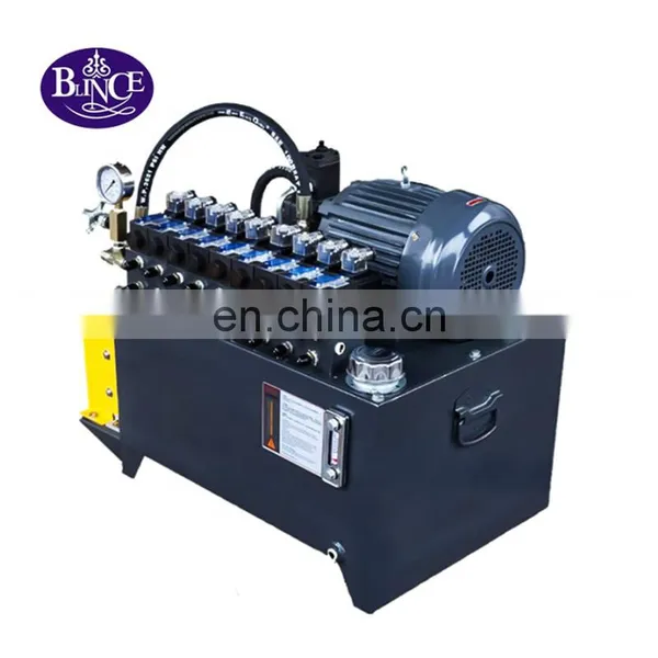 2.2KW 5Mpa 24L/min Hydraulic Station DC Pump Power Pack With Cylinder photo-2