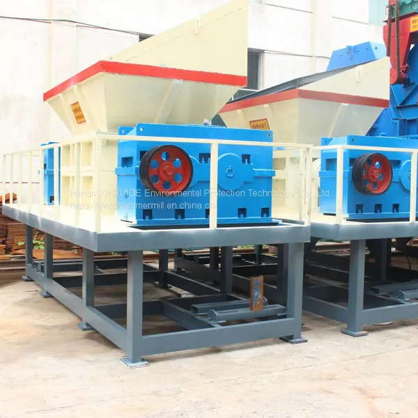 Hot Sale Double Shaft Shredder for Car Shell Waste Car Shredder Machine photo-4