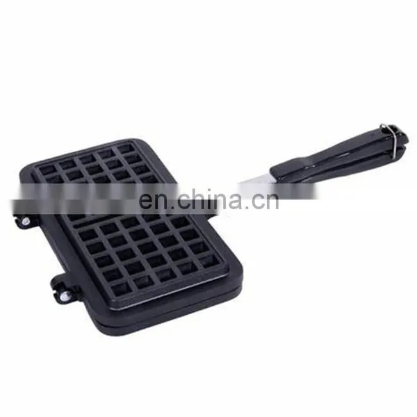 Eco-friendly Breakfast Nonstick Two-headed Egg Waffles Frying Pan photo-2