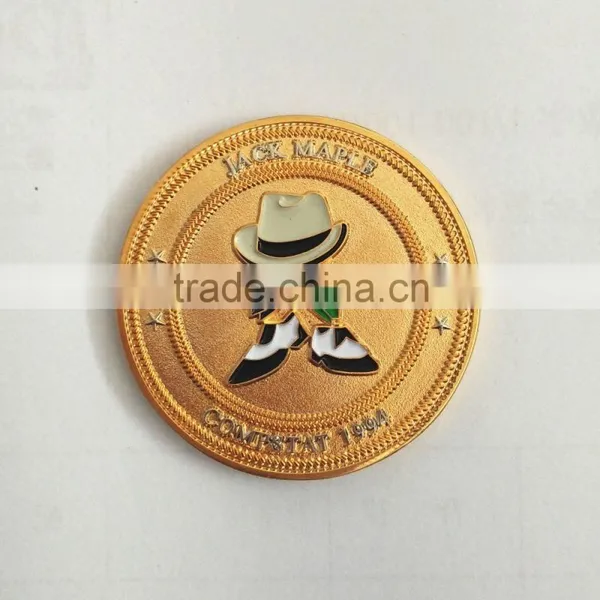 Custom Gold Coins Jack Maple Challenge Coin Cheap Coins for Sale 3D Challenge Coins photo-2