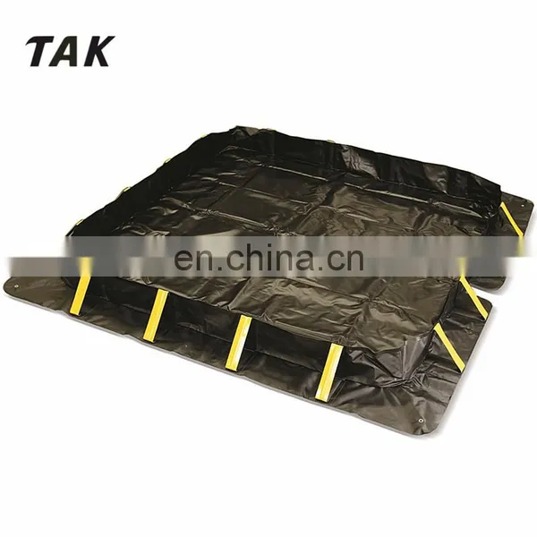 L-Rod Easy Installation Collapsible Oil Spill Containment Berm Dike photo-2